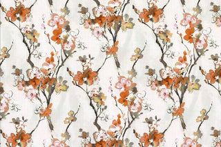 Swavelle Mill Creek Sissinghurst Fabric in Orange Blossom