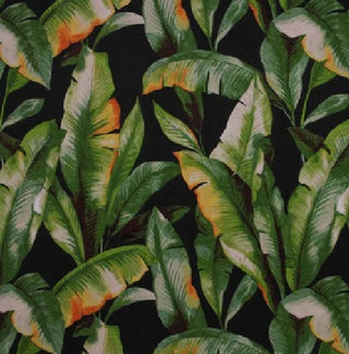 Richloom Solarium Mekko Outdoor Fabric in Ebony