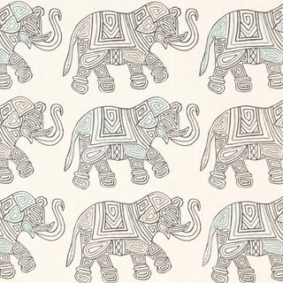 Robert Allen Circus Fun Fabric in Graphite