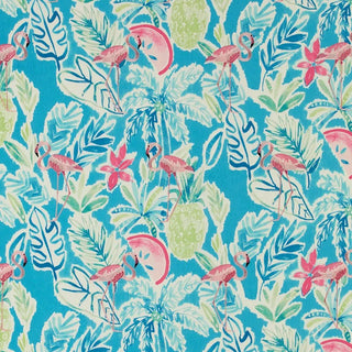 Covington Fabrics Pretty In Pink Embroidered  Fabric in 753 Cotton Candy