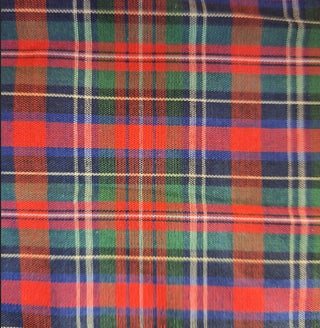 Timeless Treasures Tartan Plaid Christmas Quilting Fabric in Multi