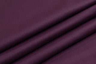 Beacon Hill Wool Sateen Fabric in Plum