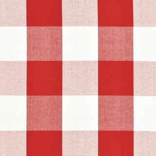 P/Kaufmann Check Please Woven Buffalo Plaid Fabric in Red