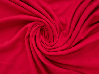 Cotton Jersey Knit Fabric in Red