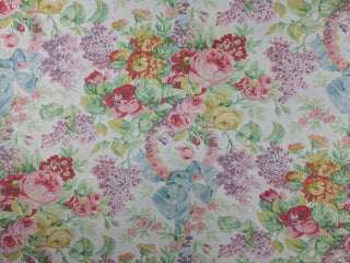 Ralph Lauren Allison Floral Fabric on White