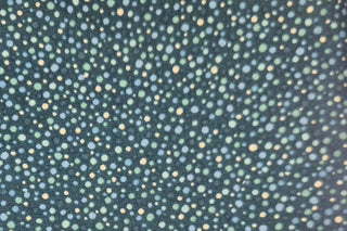 Stof Fabrics' Quilters Coordinates Dizzy Dots Quilting Fabric in Teal