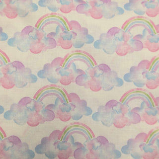 Fabric Editions Rainbow Quilting Fabric in Pink