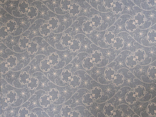 Family Treasures Blue Swirl Swirl Quilting Fabric in Blue