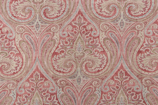 Waverly Quiet Place Fabric in Rouge