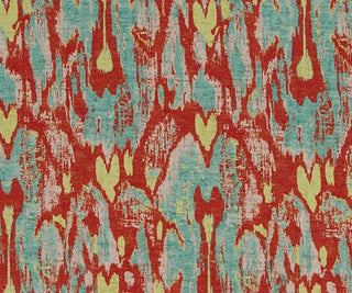 Robert Allen Corazon Velvet Fabric in Tomato