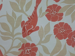 LuLu DK Sardinia Fabric in Coral