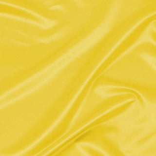 Satin Fabric in Yellow