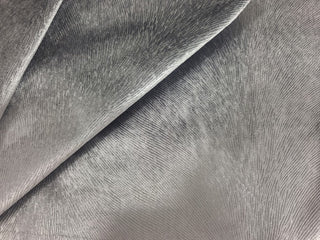 Eastern Accents Sirens Cut Velvet Fabric in Platinum