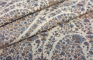 Highland Court Global Malaba Jacquard Fabric in Cobalt