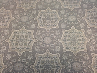 Eastern Accents Arabesque Tapestry Fabric in Slate
