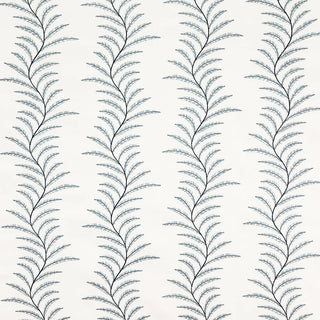 Stout Fabrics Bayside Bistro Embroidered Fabric in Ocean