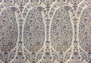 Highland Court Global Malaba Jacquard Fabric in Cobalt