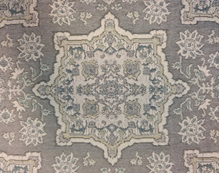 Eastern Accents Arabesque Tapestry Fabric in Slate