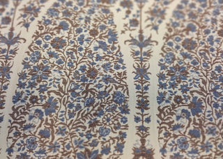 Highland Court Global Malaba Jacquard Fabric in Cobalt