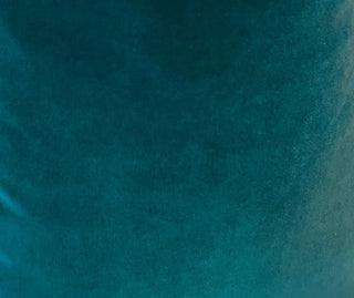 Luxurious Velvet Fabric in Peacock Teal