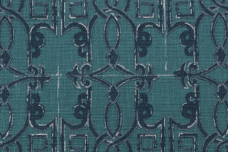 Lacefield Designs Seville Fabric in Prussian Blue