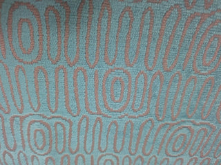 Beacon Hill Monarch Cut Velvet Upholstery Fabric in Teal