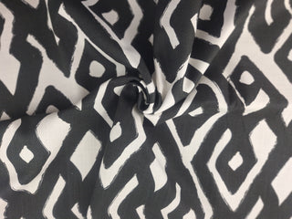 Fabricut Kuba Maze in Ink