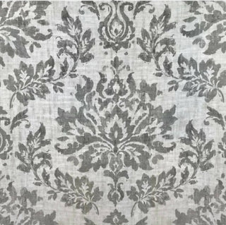 Covington Fabric Vanessa Damask Fabric in 908 Platinum