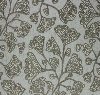 Richloom Platinum Collection Istria Chenille Fabric in Vapor (Grey)