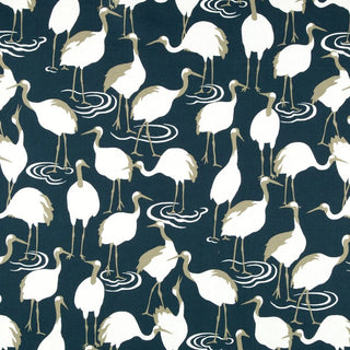 Robert Allen Winter Crain Fabric in Admiral