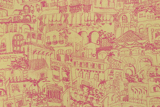 Lacefield Designs Terra Fabric in Chartreuse