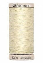 40wt Wing Tip Cotton Hand Quilting Thread, Gutermann #738219-3117