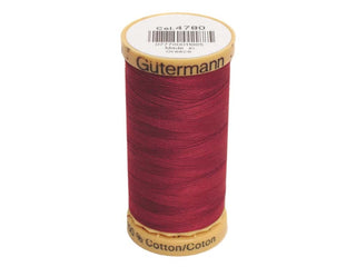 Gutermann 100% Natural Cotton Sewing Thread 274 yd (10 Colors #1001 - #9310)