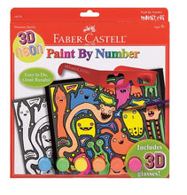 Load image into Gallery viewer, 3-D Monster Pop Paint By Number Craft Kit
