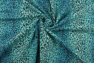 Cheetah in Aqua