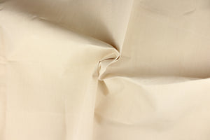  A solid creamy off white fabric great for umbrellas, outdoor upholstery and more.