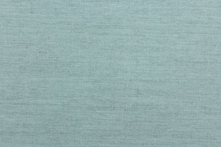  Mock linen in solid seafoam blue .