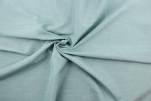 Load image into Gallery viewer,  Mock linen in solid seafoam blue .
