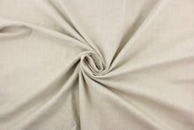 Load image into Gallery viewer, Mock linen in solid pale beige or cream with a gray undertone .
