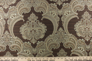 Carlisle Delightful Jacquard Fabric in Lavish Espresso