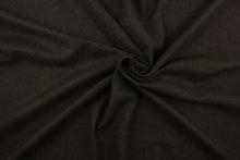 Load image into Gallery viewer, DESCRIPTION: This wool features a herringbone design in dark brown and black 
