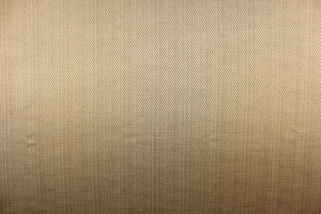 This beautiful solid true gold color fabric features a herringbone design. 