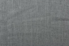 Load image into Gallery viewer, This medium weight linen blend fabric in mineral is naturally absorbent and is perfect for jackets and other apparel. The fabric is also great for home decor such as multi purpose upholstery, window treatments, pillows, duvet covers, tote bags and more! It is durable and exceeds 36,000 double rubs.
