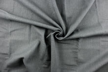 Load image into Gallery viewer, This medium weight linen blend fabric in mineral is naturally absorbent and is perfect for jackets and other apparel. The fabric is also great for home decor such as multi purpose upholstery, window treatments, pillows, duvet covers, tote bags and more! It is durable and exceeds 36,000 double rubs.
