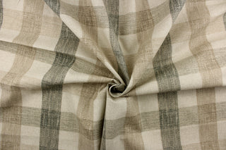 Richloom© Marla Plaid Decor Fabric in Vapor