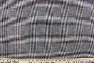 This duotone pattern wool blend fabric is great for transitioning into cooler weather.  It has a great hand and is hard-wearing.   The durability and wrinkle resistance make it perfect for suits, tailored garments, drapery and light duty upholstery fabrics. Colors included are black and white and red.