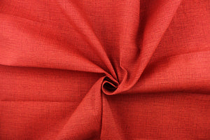  This printed polyester fabric in red is perfect for any project where the fabric will be exposed to the weather. 