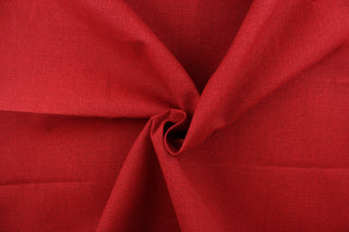 This solid red fabric is perfect for any project where the fabric will be exposed to the weather.