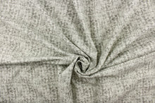 Load image into Gallery viewer, This fabric has a unique design in varying shades of gray and white. This fabric has a distress look to it. 
