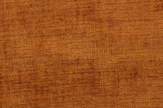 This hard wearing, textured chenille fabric in apricot would be a beautiful accent to your home decor